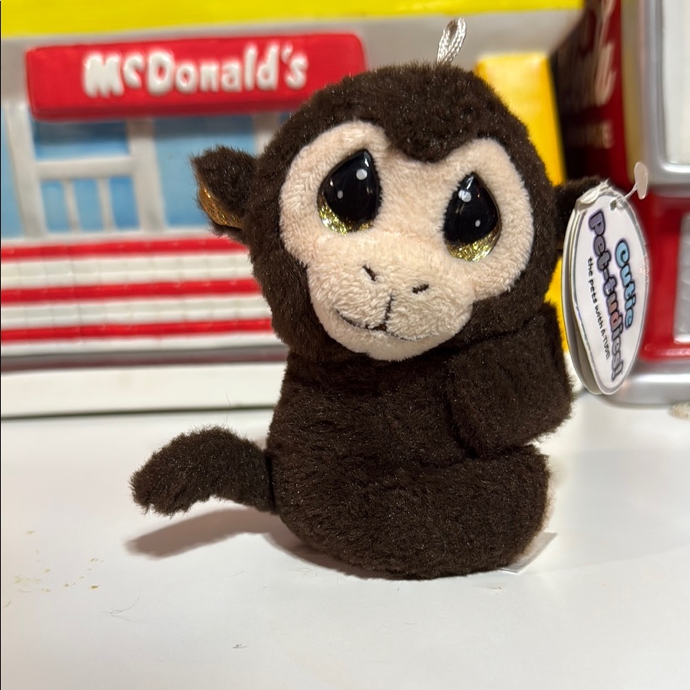 Brown Plush Toy for Small Pets